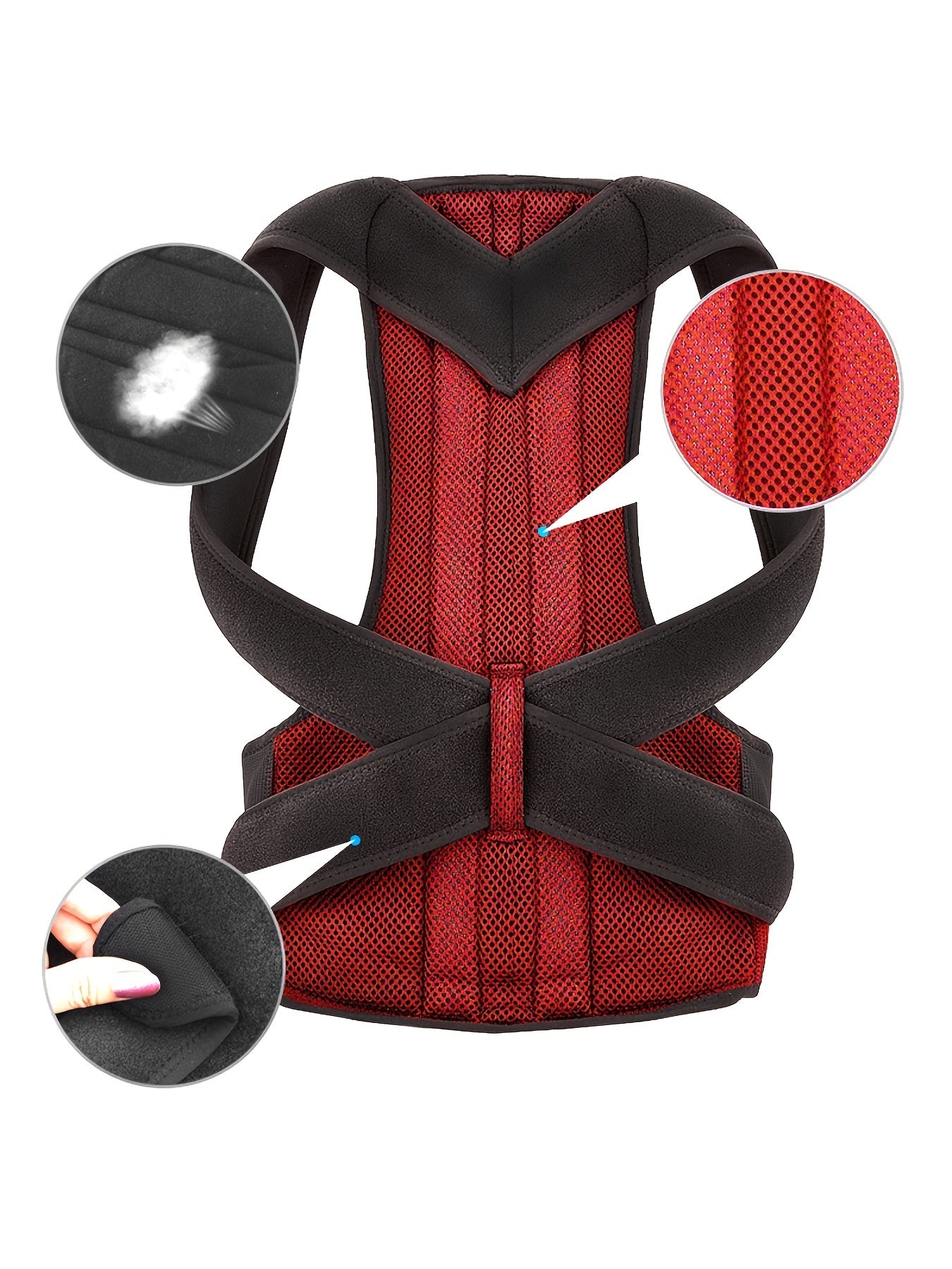 Cinta lombar ajustável unissexo para homem e mulher.