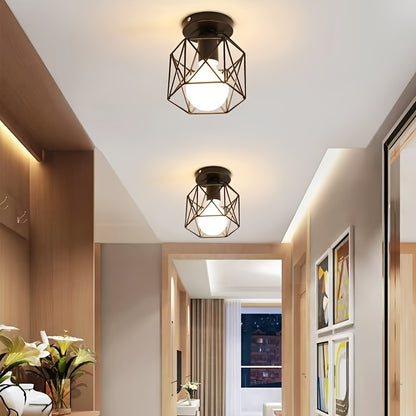 2pcs Modern Nordic Ceiling Lights, E27 Bulb Base, Kitchen Hallway Balcony Foyer Fixtures Without Bulbs