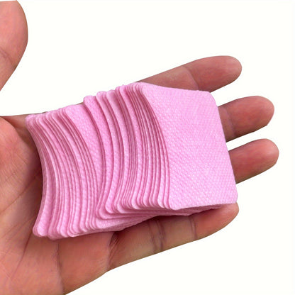 Almofadas descartáveis ​​para extensão de pestanas, fita adesiva não impermeável e sem perfume para permanente, tintura e remoção de cola, compatíveis com o tecido. Ferramentas de maquilhagem e beleza para extensão de pestanas.