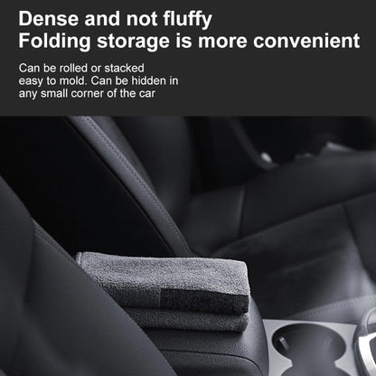 5/2pcs Luxury Microfiber Car Washing Towel, Soft Drying Cloth for Car Body with Double Layer of Thickened and Highly Absorbent Plush
