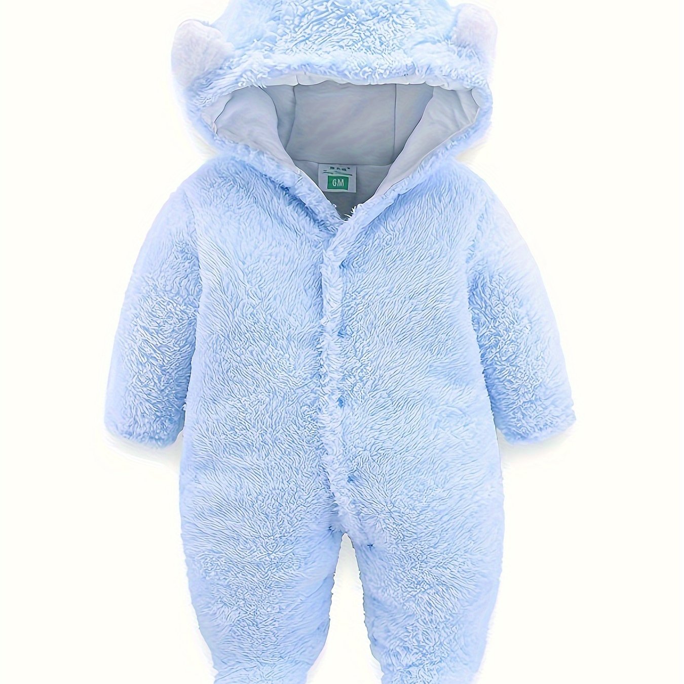 Unisex Baby Winter Coats Cute Newborn Infant Hooded Jumpsuit Snowsuit Bodysuits, Suitable For Indoor And Outdoor Wear