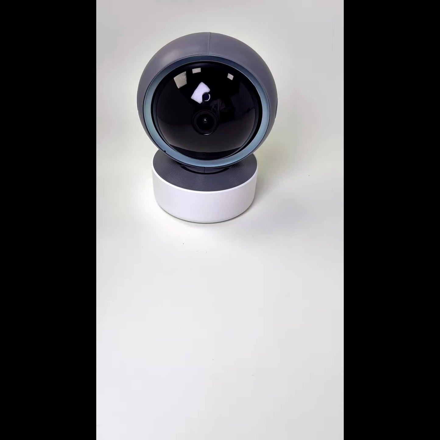 Smart 1080P HD Monitor, FHD WiFi Security Camera with 360°/90° Pan-Tilt, 2.4G WiFi Full-Body Surveillance Camera, Night Vision, Two-Way Audio, Motion Recording, Remote Viewing, Suitable for Home Safety Monitoring of Childre