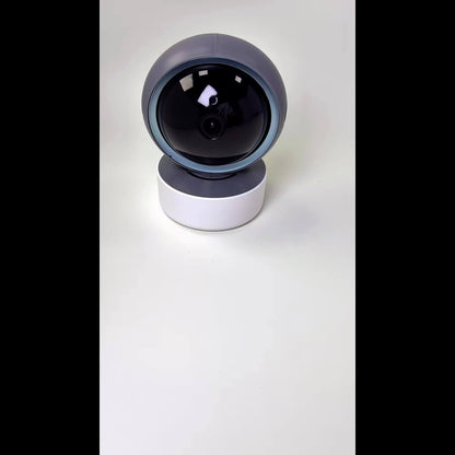 Smart 1080P HD Monitor, FHD WiFi Security Camera with 360°/90° Pan-Tilt, 2.4G WiFi Full-Body Surveillance Camera, Night Vision, Two-Way Audio, Motion Recording, Remote Viewing, Suitable for Home Safety Monitoring of Childre