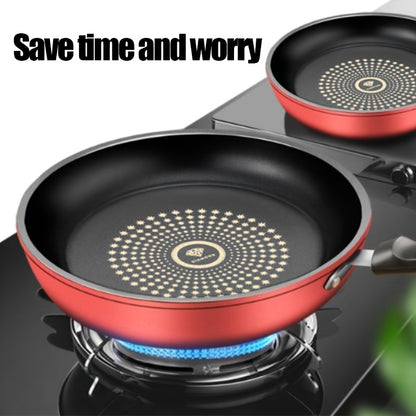 2pcs covered frying pan set, multifunctional and dual-use, smoke-free, suitable for kitchen pancakes, stir frying, etc