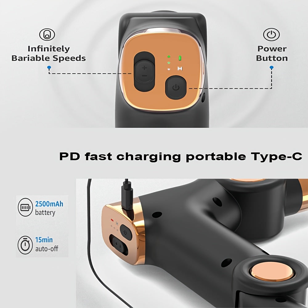 Massajador Portátil Dobrável – Relaxamento em Qualquer Lugar