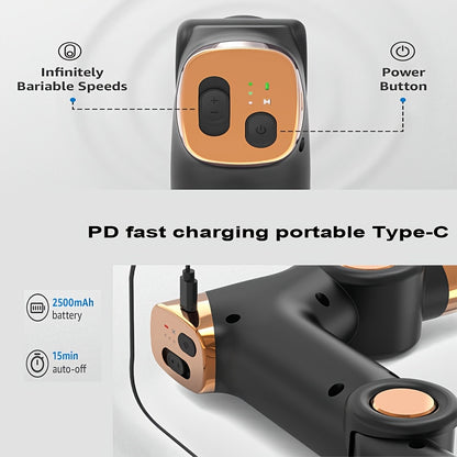 Massajador Portátil Dobrável – Relaxamento em Qualquer Lugar