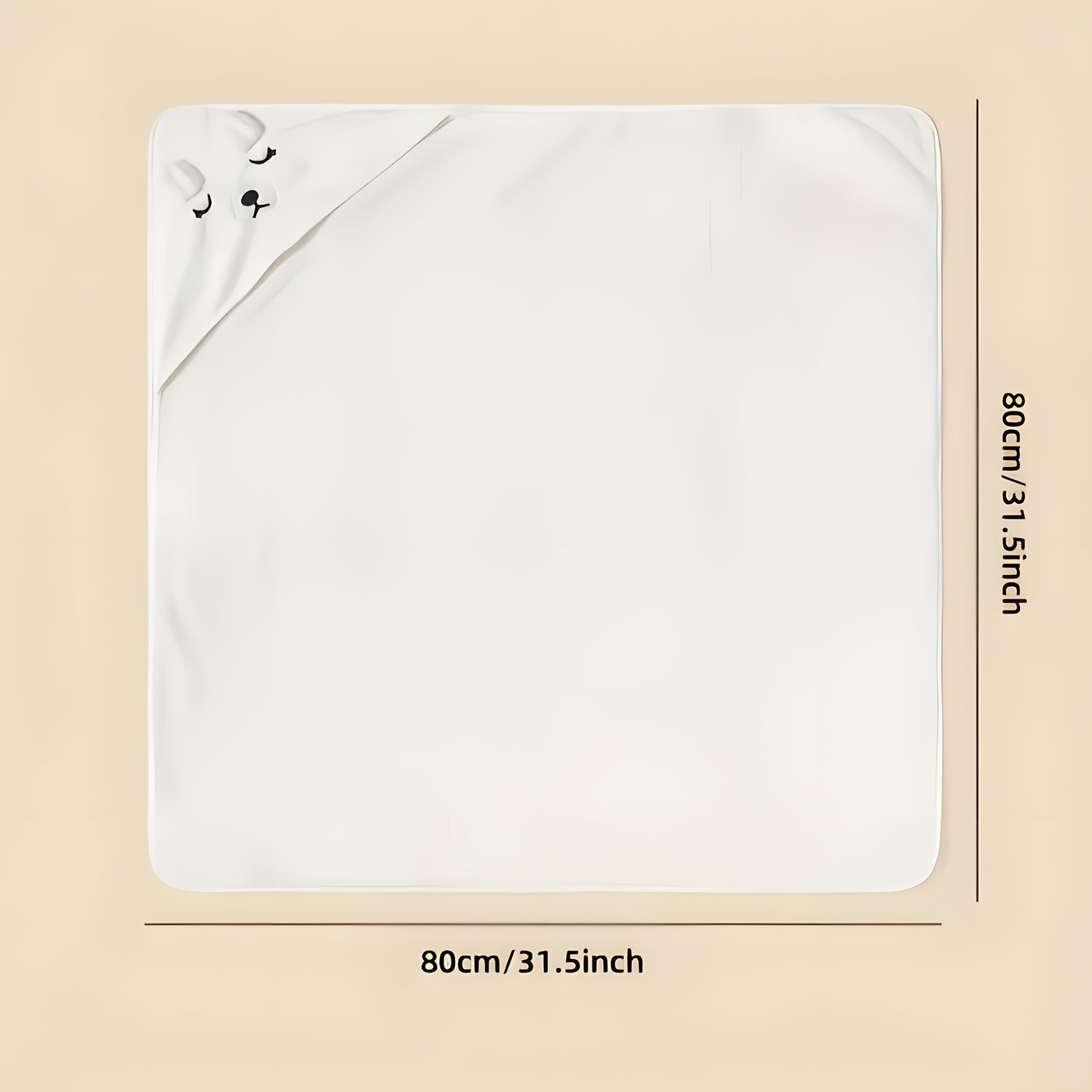 Baby Bath Towel, Swimming Hooded Cape, Cute Kids Beach Bag, Coral Fleece Quick-Dry Towel, Baby Beach Towel, All-Season Use