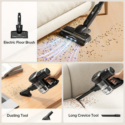 Free-Standing Vacuum Cleaner 28KPa, Lubluelu 202 Powerful Lightweight Cordless 6in 1 Stick Vacuum Cleaner for Carpet Floor Pet Hair, Christmas&Halloween Gifts, Vacuum Cleaner for Home, Cordless Vacuum Cleaner High Suction, Va