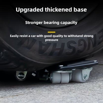 6-Piece Upgraded Furniture Dolly Set, Includes 4 Furniture Movers with 4 Wheels, 1 Pry Bar, 1 Pair of Gloves, Carbon Steel Panel Heavy-Duty Dolly, Furniture Lifter with 4 Universal 360° Swivel Rubber Wheels, Max Load 999.72