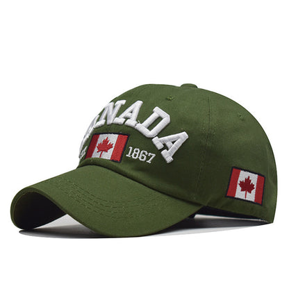 Unisex CANADA All-match Sports Baseball Cap