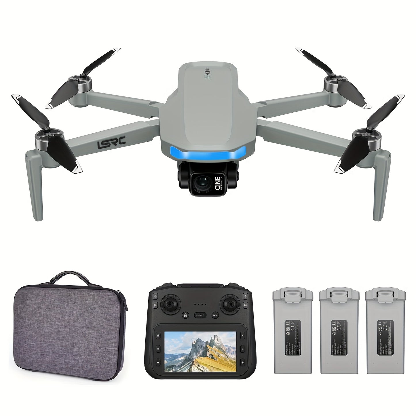 Multi battery set, Light. Stable. Powerful. S- X1 Under 249g with 3- Axis Gimbal Safe Return, Drone Flying, Professional Filming, Sleek Build, Compact Design, Durable Construction, Precision Engineering, Hightech Drone, Brush