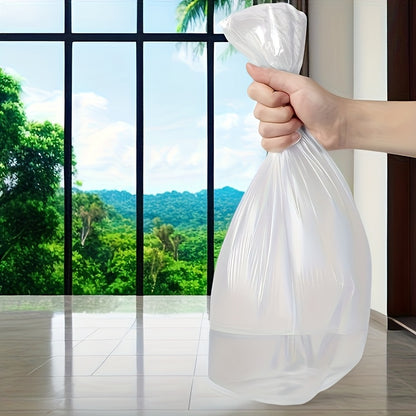 5 rolls100pcs Trash Bags, 9.99L Capacity (45.01x50.01 cm) - High-Quality, Leak-Proof, Multi-Purpose for Home, Kitchen, Office, School, Outdoor & Bathroom Use - Green Plastic Disposable Waste Bags