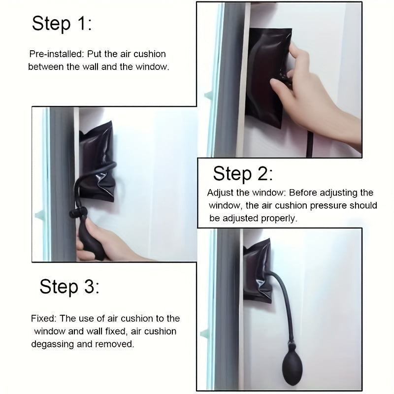 Complete Auto Repair Tool Kit: Inflatable Airbag, Air Pump, Emergency Unlock Tool & More - Get Your Car Ready For Anything!