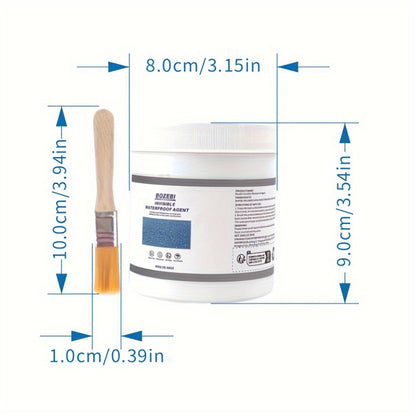 Adesivo invisível à prova de água, 1 unidade * 100g/300g, selante transparente à prova de água, selante de aderência super forte, agente invisível à prova de água e de fugas.