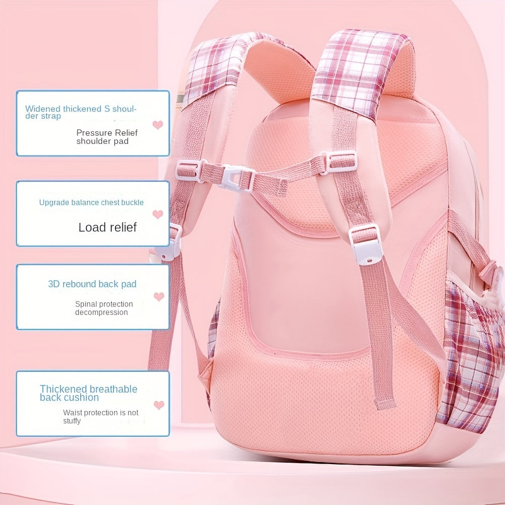 Bow Tie Lady Pink INS Backpacks for Girls Backpack School Bookbag for Teenage Cute Book Bag, Buy Backpack