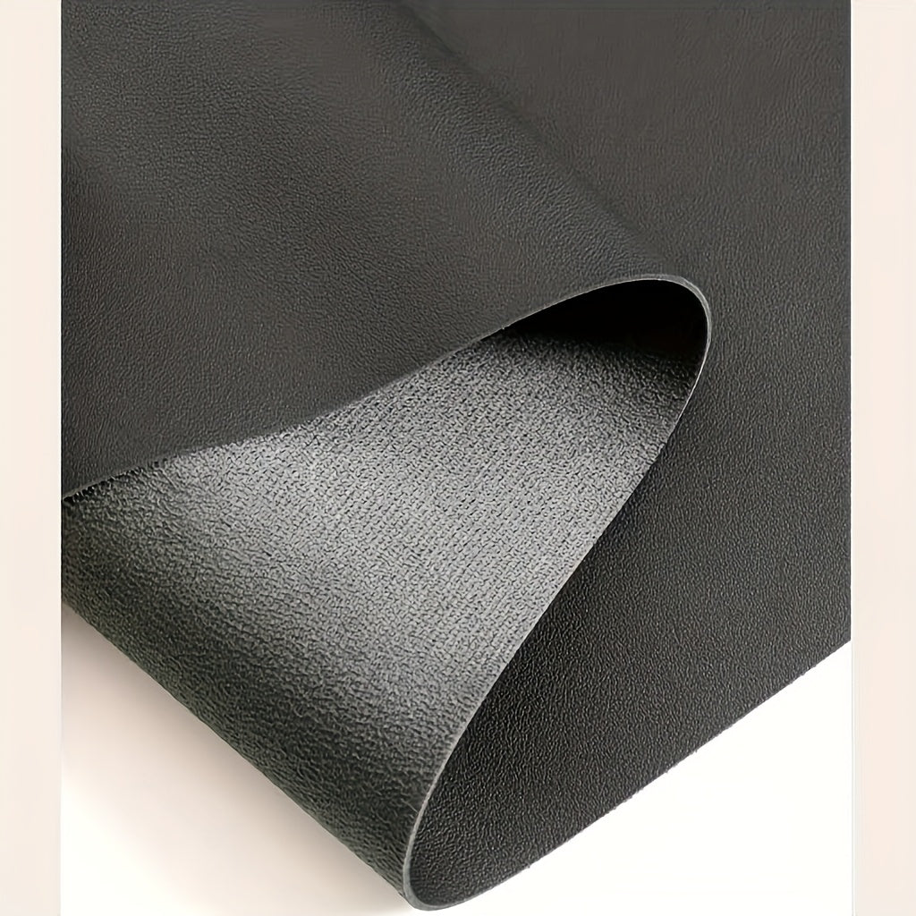 1 PU Leather Desk Pad Large Non-slip and Wear-resistant Office Desktop Protective Pad Easy to Clean Multi-functional Writing Pad Mouse Pad Essential for Home and Office Available in Black, Brown and Gray, Home Workspace, Writ