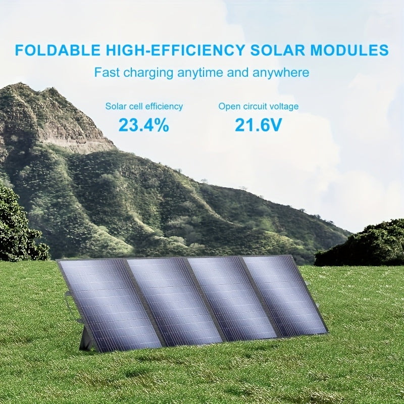 SolarPlay Portable Power Station 2500W (peak 4800W), 2304Wh Solar Generator, Equipped with 400W Solar Panels for 1.5-hour Fast Charging, BMS Emergency Power Supply, Used for Home Backup, Camping, Outdoor Battery Backup, Power