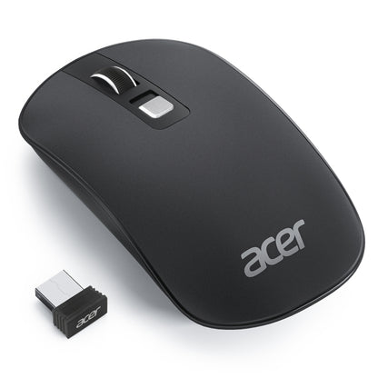 ACER Computer Mouse Wireless, 2.4G Slim USB Wireless Mice with USB Receiver, Laptop Mouse with 4 Buttons, Portable for Laptop, Desktop, PC, Wireless Mouse for Laptop, Ergonomic Mouse, Computer Mouse Wireless USB, Wireless Mou
