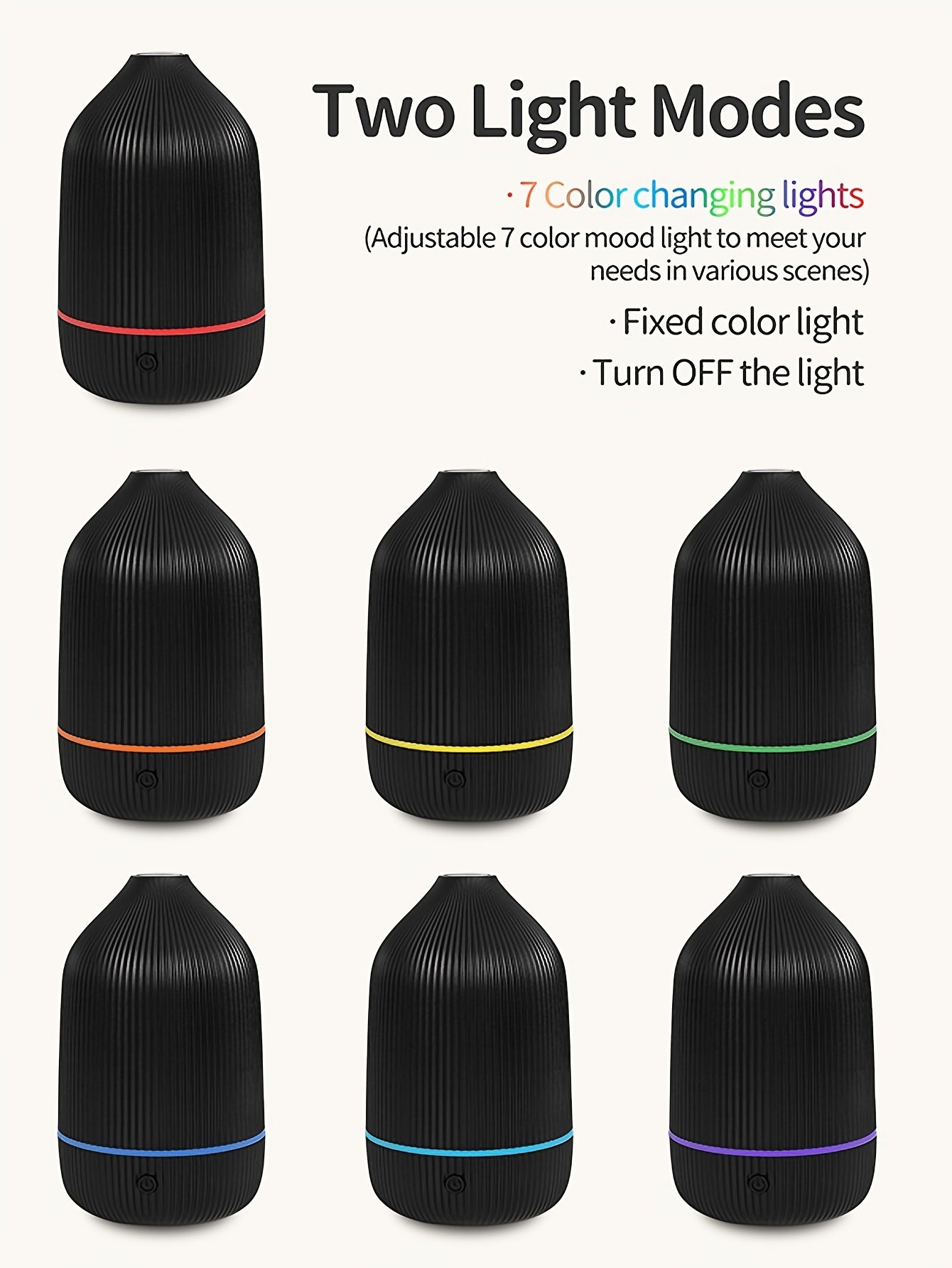 1pc AromaCare USB Powered Cylinder Aroma Diffuser, Air Purifier & Humidifier with Automatic Shut-Off, Waterless Ultrasonic Mist Maker for Enhanced Sleep & Relaxation, Ideal for Home, Office & Travel