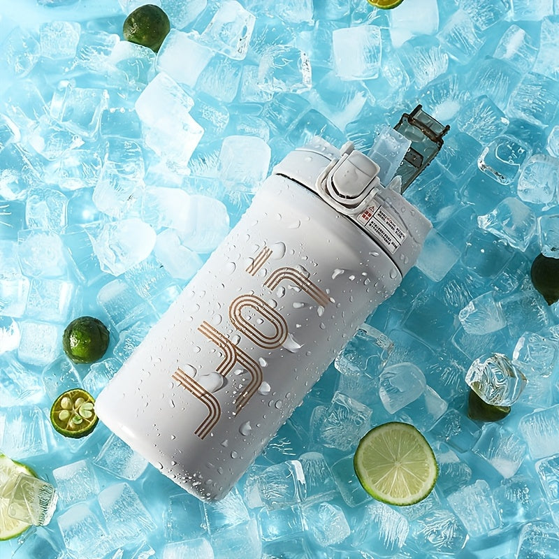 20oz/600ml Double Wall Vacuum Insulated Stainless Steel Travel Mug - Thermal Cup with Leakproof Flip-Top Lid, Keeps Drinks Hot/Cold for Hours, Large Capacity Thermos for Coffee, Tea, Water - Perfect Gift for Coffee &amp; Tea Love