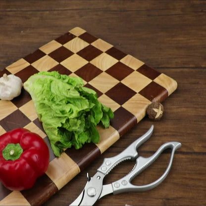 Stainless Steel Kitchen Scissors - Multifunctional Chicken Bone & BBQ Shears for Home, Restaurant, and Outdoor Use