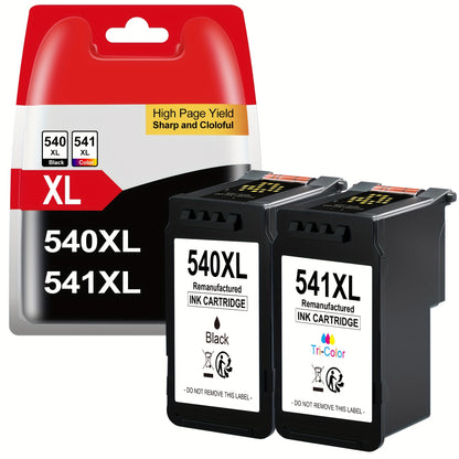 PG 540 XL CL-541XL tinteiros (2 unidades) Substitutos para tinteiros de impressora Canon 540 541 PG540 CL541 para impressoras Canon TS5150 MG3600 MG3650 MG3650s MG4200 TS5151 MX475 MX530