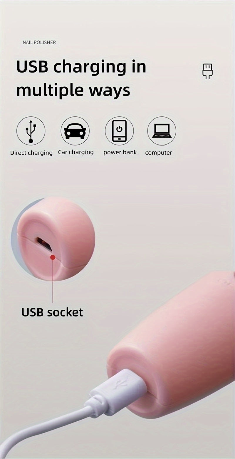 Feet Callus Remover, Portable Rechargeable Foot File Pedicure Tools With Foot Grinder