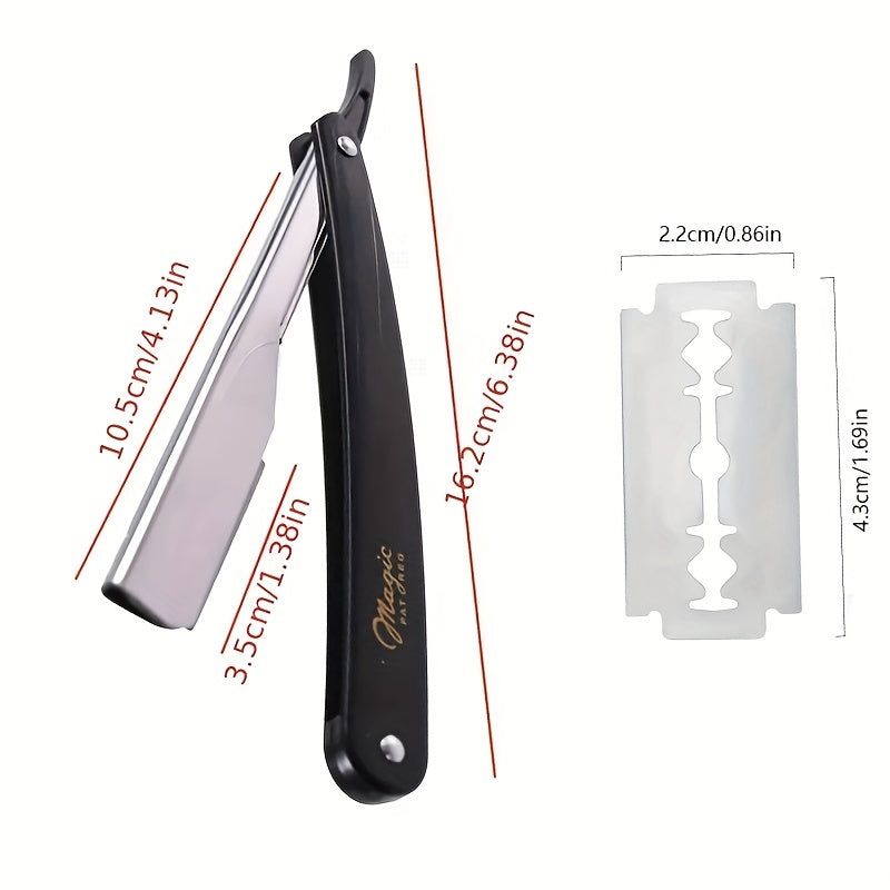 1Pcs Shaving Razor With 10pcs Blades Premium Shaver Razor For Men Beauty Care Tools