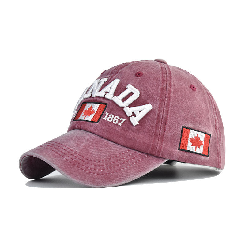 Unisex CANADA All-match Sports Baseball Cap