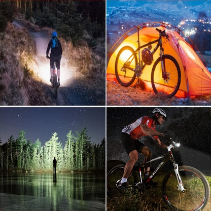 Outdoor Super Bright Bicycle Light, LED Bike Headlights With Louder Speaker, Bike Headlight Bicycle Accessories, Mountain Road Bike Lights For Riding/cycling Lighting