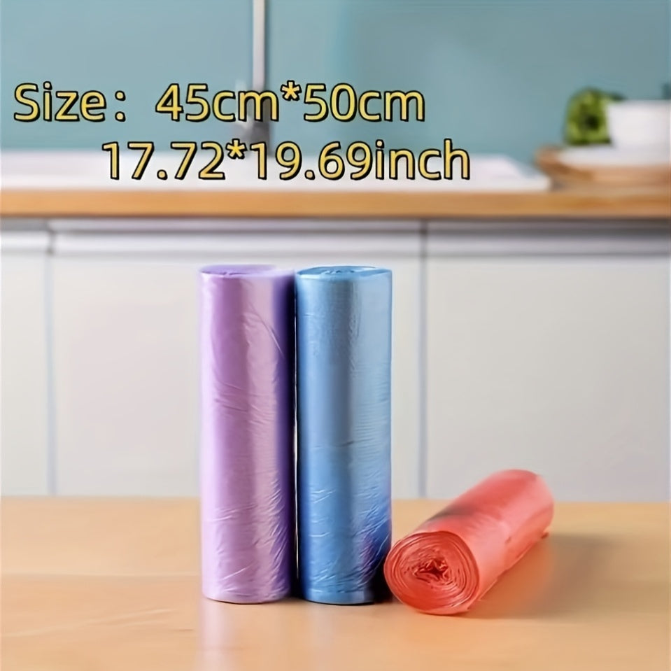 5 Rolls of 200 Large Thickened Garbage Bags for Home, Kitchen, Office And Outdoor Cleaning! Halloween Gifts, Christmas Gifts