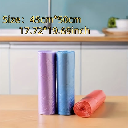 5 Rolls of 200 Large Thickened Garbage Bags for Home, Kitchen, Office And Outdoor Cleaning! Halloween Gifts, Christmas Gifts