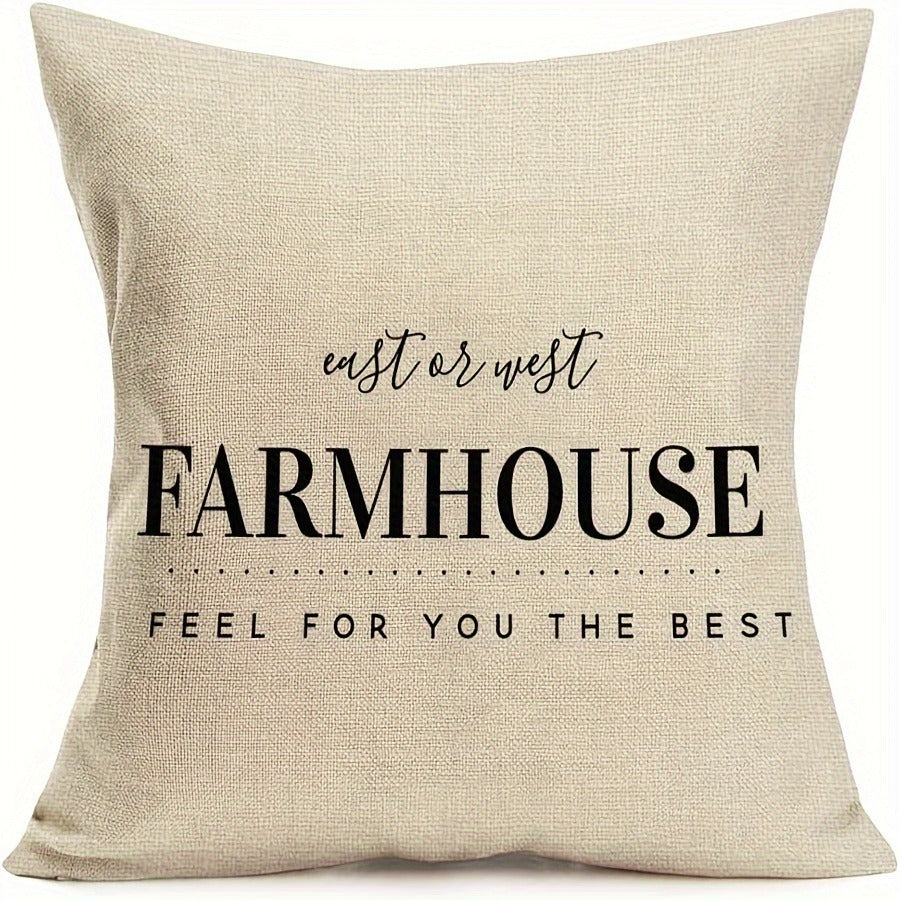 4pcs-Home Sweet Home Pillow Set Warm Inspirational Quotes Cushion Set Farmhouse Pillow Set Suitable for Sofa Decoration
