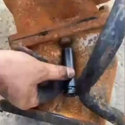 3-Piece Impact Socket Adapter Set - Universal Joint Set, 3-Piece Rotary U-Joint Sockets for Industrial, Automotive and Home Repair - Cr-Mo Steel, Fits 1/2", 3/8", 1/4" Drive - Mechanical Operation, No Electricity Require