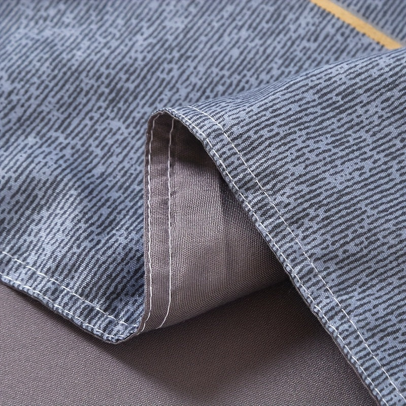 4pcs New Comfortable Breathable Bedding Set: 2 Pillowcases, 1 Duvet Cover, and 1 Fitted Sheet - Under Mount Fuji