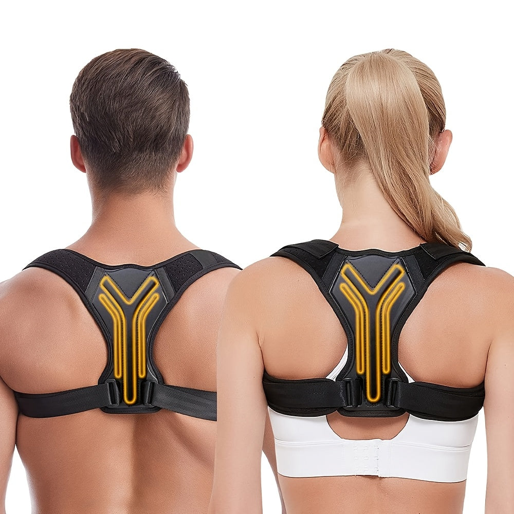 Adjustable Back Shoulder Posture Corrector Belt Clavicle Spine Support Reshape Your Body Home Office Sport Upper Back Neck Brace