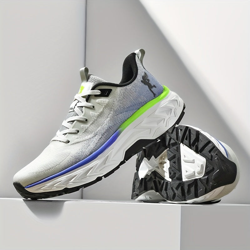 Unisex High-Performance Sports Shoes, on Large Sizes, MD Soft Sole, Breathable Knitted Mesh Upper, Flexible Fabric Lining, Trendy Design, Lightweight Body, All-Season Wear, Elegant Sneakers For Women, Chunky High Cut Sneaker,