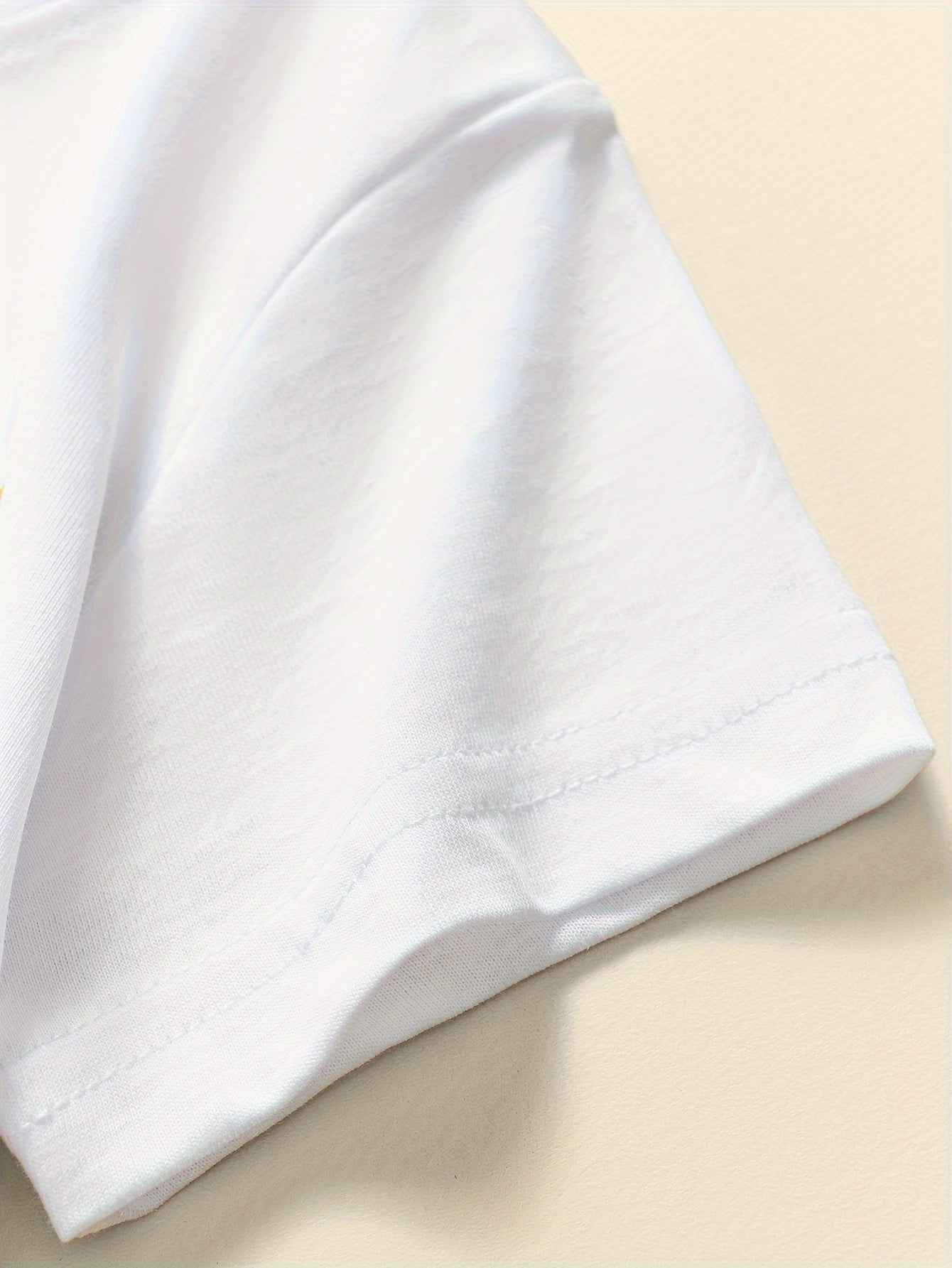 Boys' Cotton Short Sleeve T-Shirt with Cartoon Excavator Print, Breathable Summer Trend