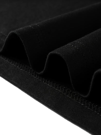 T-shirt infantil de cor sólida, blusa casual de manga curta, t-shirt infantil para o verão.