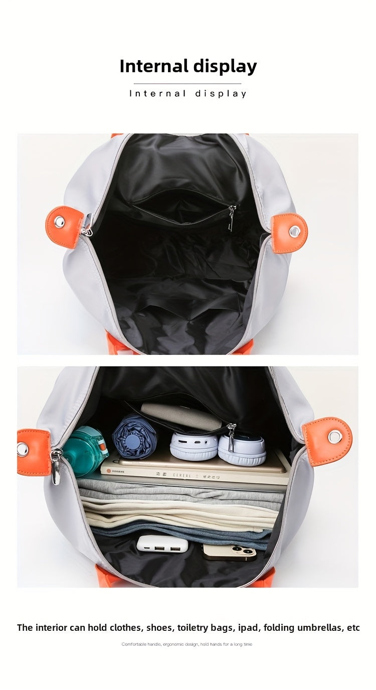 6 Colors Available-------------New Large Capacity Lightweight Travel Bag, Sports Gym Bag, Carry-On Luggage, Travel Duffel Bag