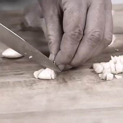 1pc Chef Manual Garlic Press Mini Multifunctional Garlic Cutter Kitchen Tool Peeler/Masher/Grinder