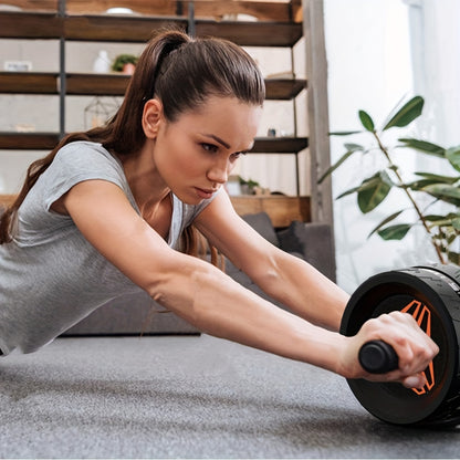 Abdominal Wheel, Abdominal Muscle Wheel, Tummy Tuck Fitness Equipment, Strength Training Set, Silent and Stable Abdominal Wheel, Suitable for Living Room, Home, Indoor, Gym etc., Gift for Fitness Enthusiasts and Athletes