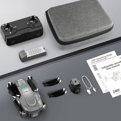 GD95 Quadcopter Drone, Foldable Drone, Drone with 480P Camera, with Gesture Selfie/altitude Hold/one-button Start/with Optical Flow Hovering Function, A Gift for Lovers/family/friends