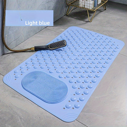 Available in 5 colors, bathroom anti-slip massage mat, hotel shower floor mat, toilet mat, shower bath rug, home massage pad