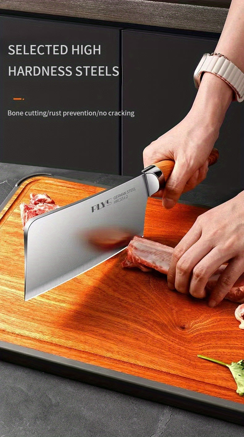 High Quality Stainless Steel Knife Kitchen Utensil Set, Multifunctional Chef Knife, Fruit Knife, Japanese Chef Knife, Meat Cutting Knife, Bread Knife, Cooking Chef Knife Set, Suitable for Restaurants, Family Travel, Outdoor C