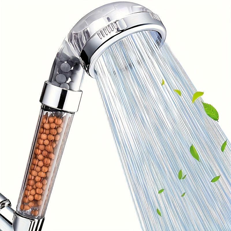 1pc Shower Head, Filter Filtration High Pressure Water Saving Spray Handheld Showerheads for Dry Skin & Hair