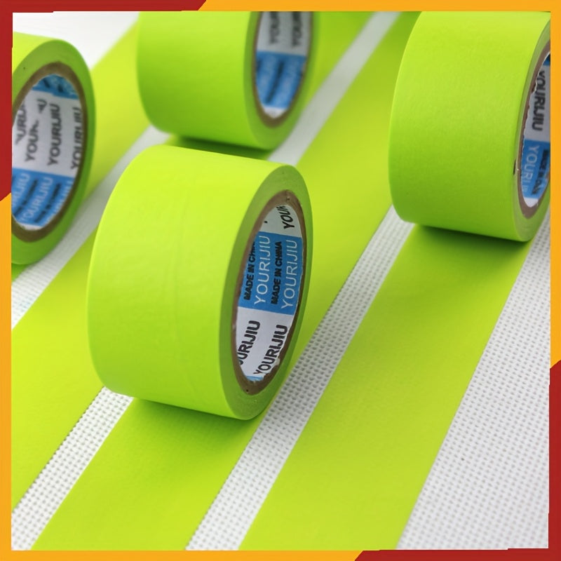 8-Roll Pack Heavy-Duty Painter's Tape - Wide 1.18" / 3cm Green Painting Tape, Waterproof, Heat-Resistant (Up to 280°C/536°F), No Residue Removal - for Professional & DIY Projects, Painting, Tile, Wallpaper, Trim - Compatibl
