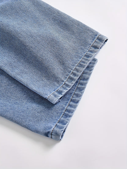 2pcs Disney Stitch Hoodie + Faux Denim Set, Fashionable Pink Sweatshirt &amp; Faux Denim Outfit for Girls, School Uniform Style, Streetwear Casual Fall/Winter Wear, Warm and Comfortable Fit, Perfect for Back-to-School Season, Ide