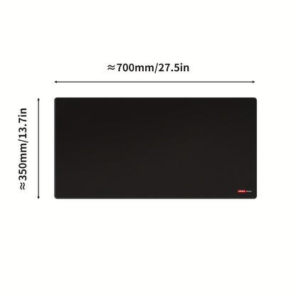 Lenovo Large Non-Slip Mouse Pad - Extra Thick Gaming & Office Desk Mat with Anti-Slip Base, Precision Locked Edges, Heavy Duty Rubber backing, Compatible with PC, Laptop, Desktop Computers - Ideal for Gamers and Professionals
