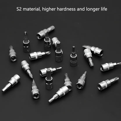 46pcs Motorcycle And Car Repair Toolkit: Ratchet Torque Wrench, Wrench, Screwdriver, Socket Set - Perfect For Motorcycle And Car Repairs!